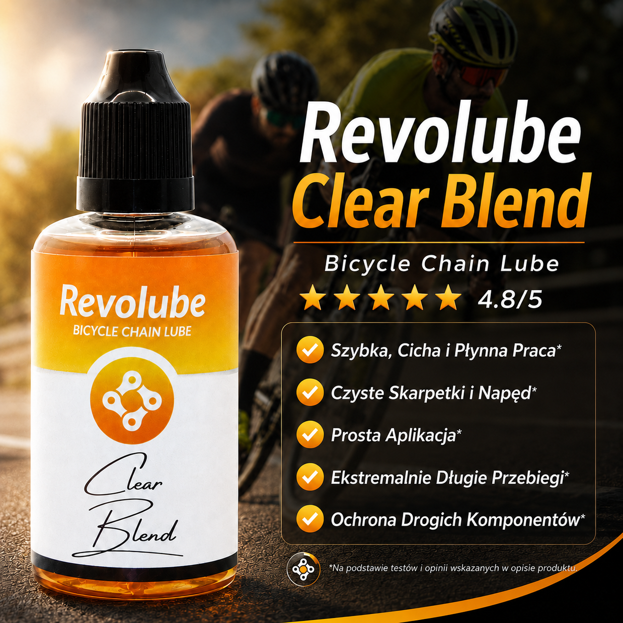 Bike Chain Lube Clear Blend
