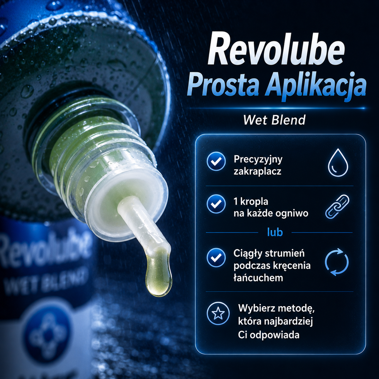 Bike Chain Lube Wet Blend