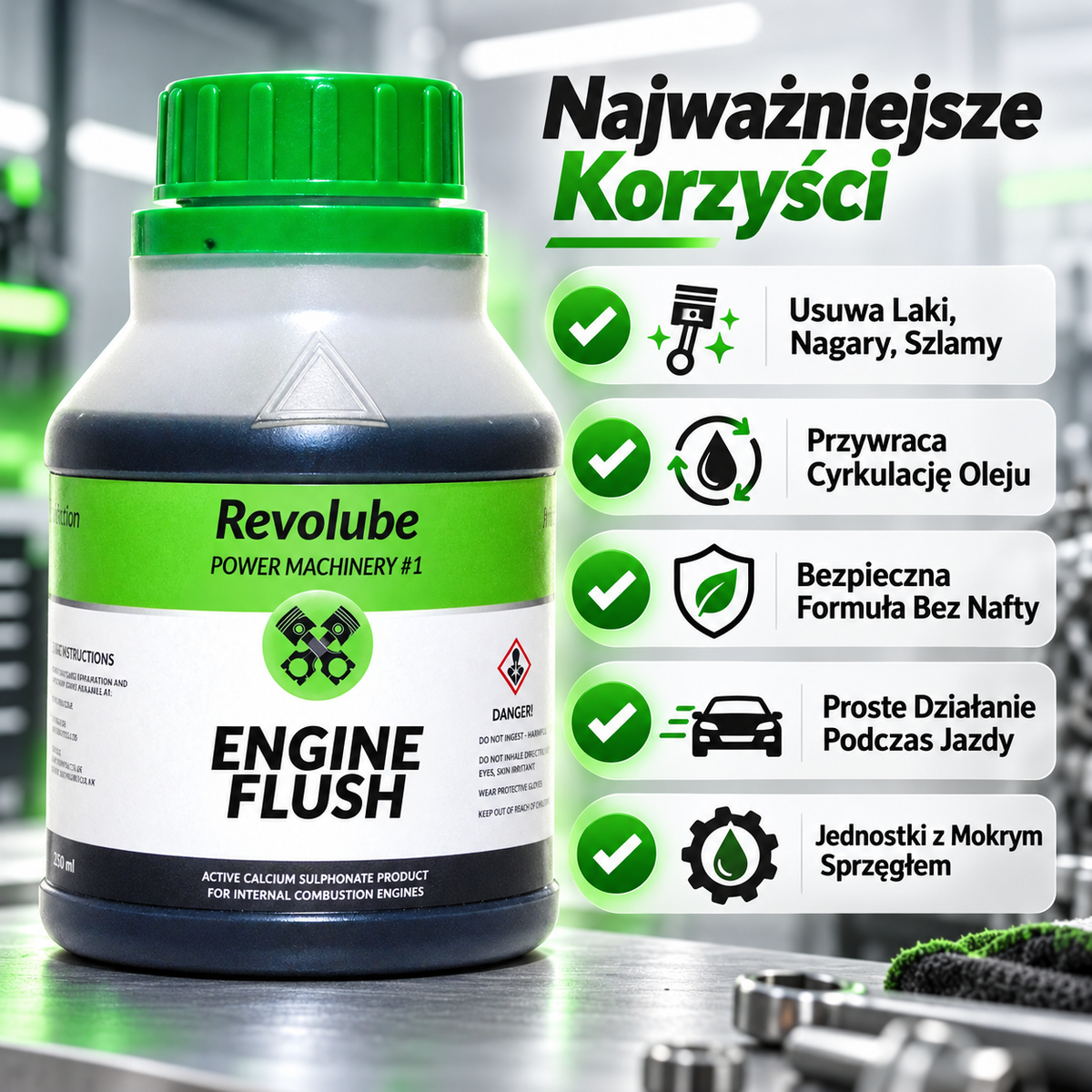 Power Machinery - Płukanka do Silnika